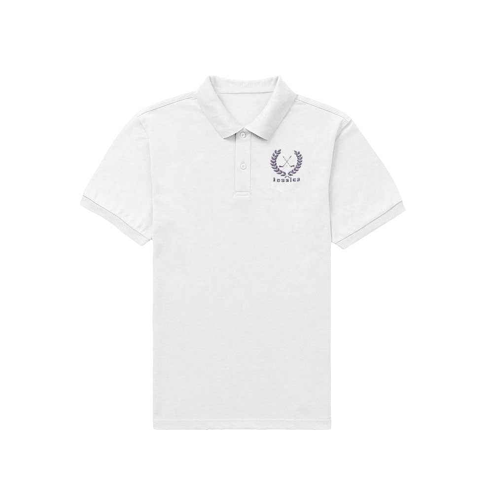 Personalized Golf Polo Shirts Embroidered Short Sleeve Polo Shirt for Women