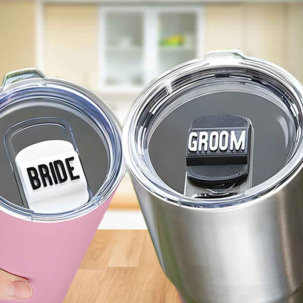 Personalized Name 3D Printed Slider Lid Top Replacement for Stanley Yeti Rambler Tumbler