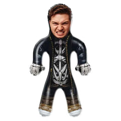 Custom Face Mr. Skeleton Blow Up Dolls Funny Inflatable Balloon Custom Air Doll for Party Favors Horror Halloween Gifts