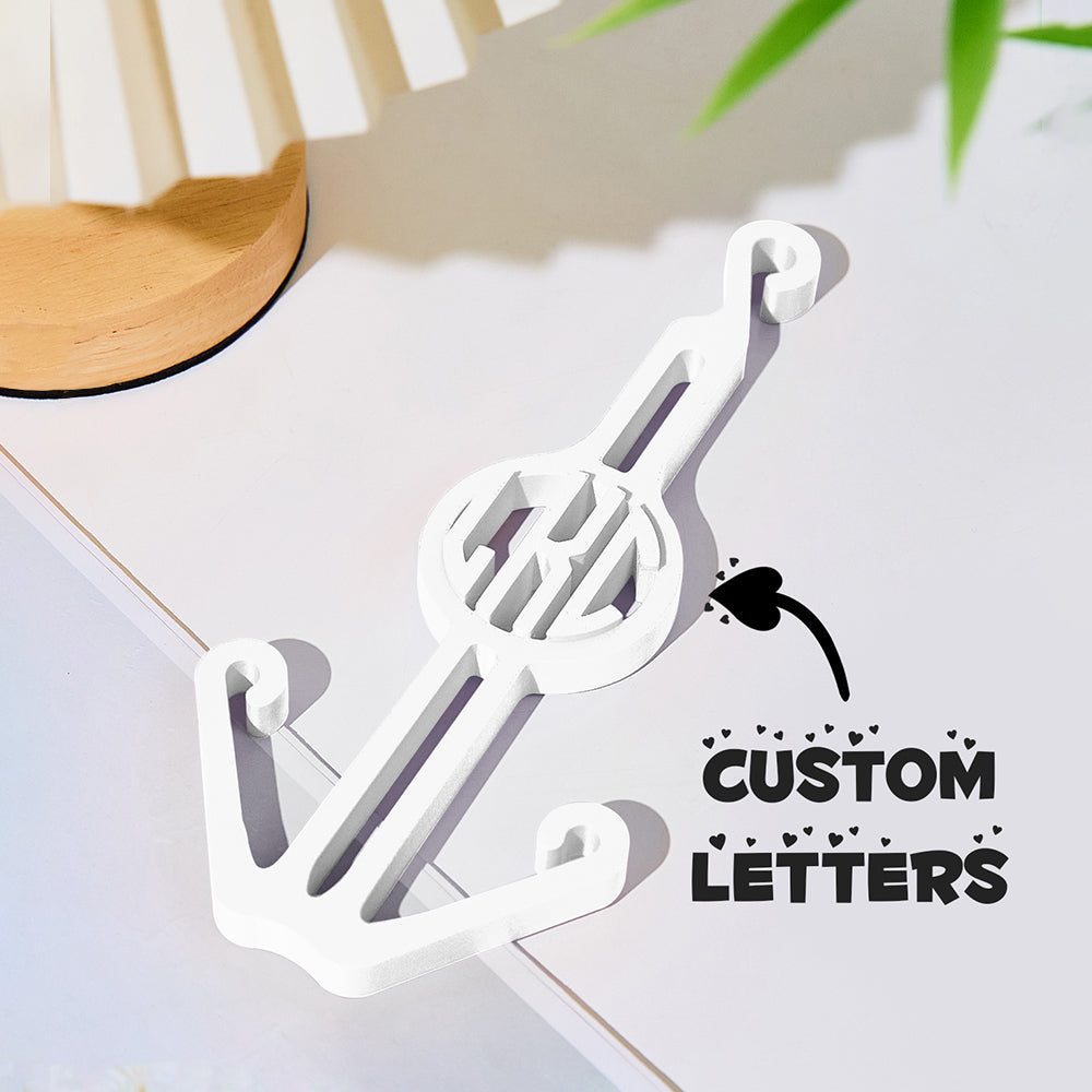 Personalised Monogram Shoe Hanger - Custom Shoe Organiser for Men & Women