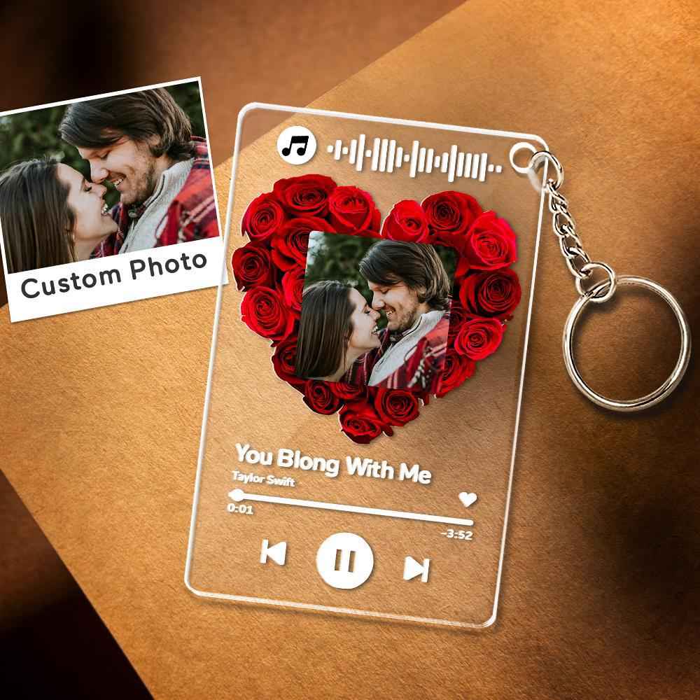 Custom Rose Plauqe  Personalized Night Light Romantic & Sentimental Birthday Gifts For Boyfriend