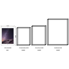 Customized Name Picture Frames Father's Day Wood Photo Frames Gift For Dad