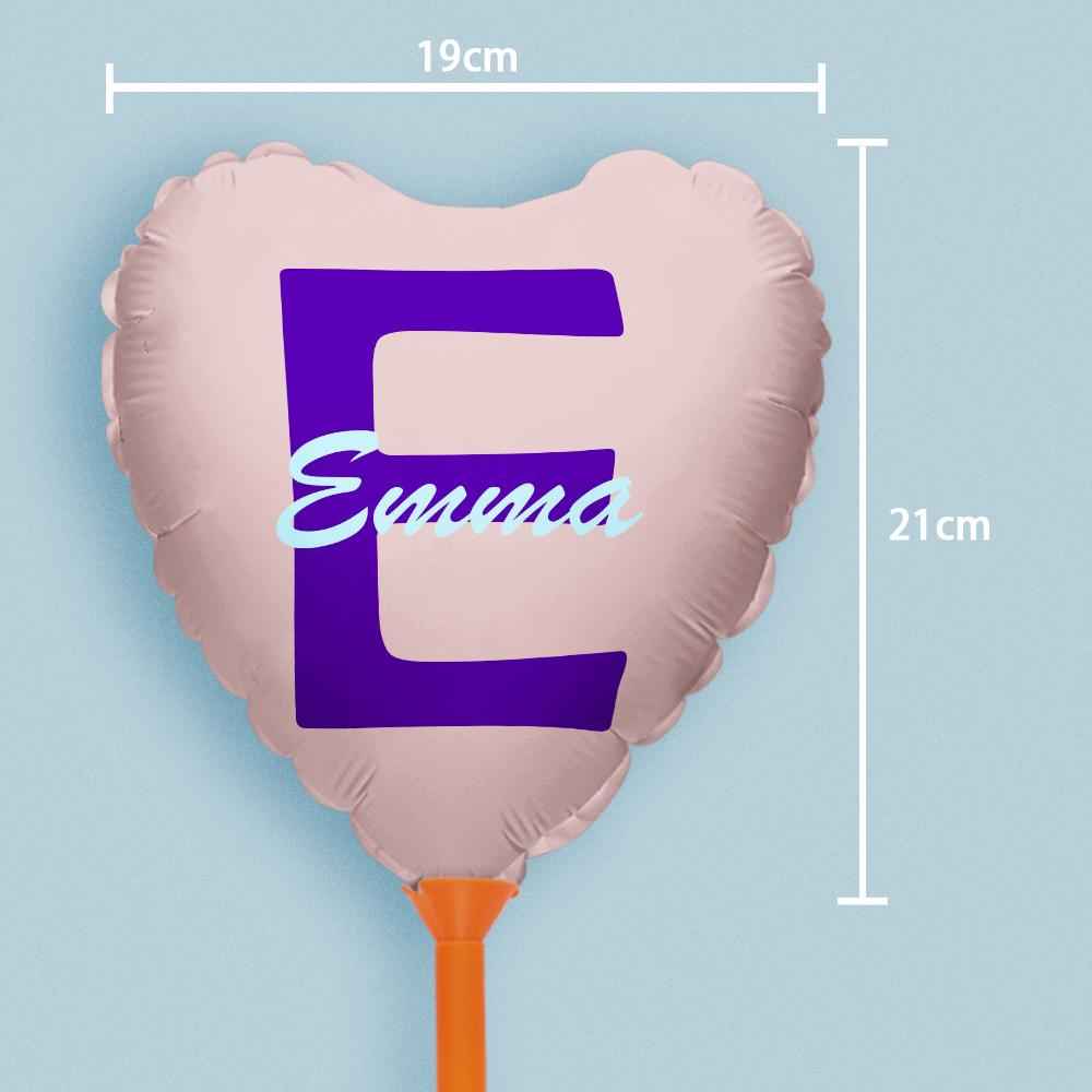 Personalized Name Balloons Decoration for Birthday Anniversary Wedding