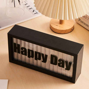 Personalized Bluetooth Speaker with Light Custom Text Bluetooth Speaker Unique Gift for Him