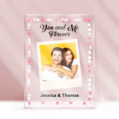 Custom Photo Keychain With Your Name Personalized Glass Night Light With Photo