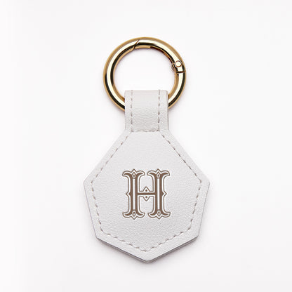 Size reference for personalised PU leather magnetic hat clip — 9.5 cm x 5 cm (3.74 in x 1.97 in), compact handbag clip