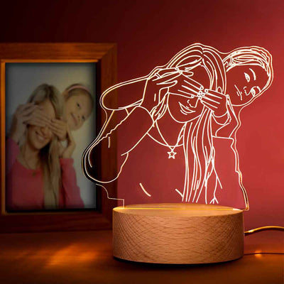 Luz noturna para quarto de idosos