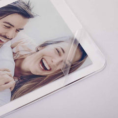 Custom Album Cover Scannable Code Music Plaque with Wooden Base