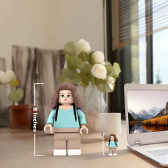 3D Print Custom Giant Minifigs Personalized Photo Giant Minifigs Turn Your Photo into Minifigs Gifts for Her Production Time: 7–10 Working D