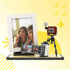Customized Photo Building Brick Photo Frame Film Puzzle Toy Couple Gift Decoration Home