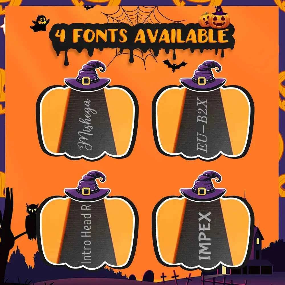 Personalized Funny Coat Hanger with Name Bat Wood Hanger for Hallowmas Gift