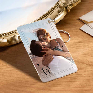 Personalized Love Gift with Photo First Anniversary Plaque Gift for Boyfriend Custom Acrylic Plaque