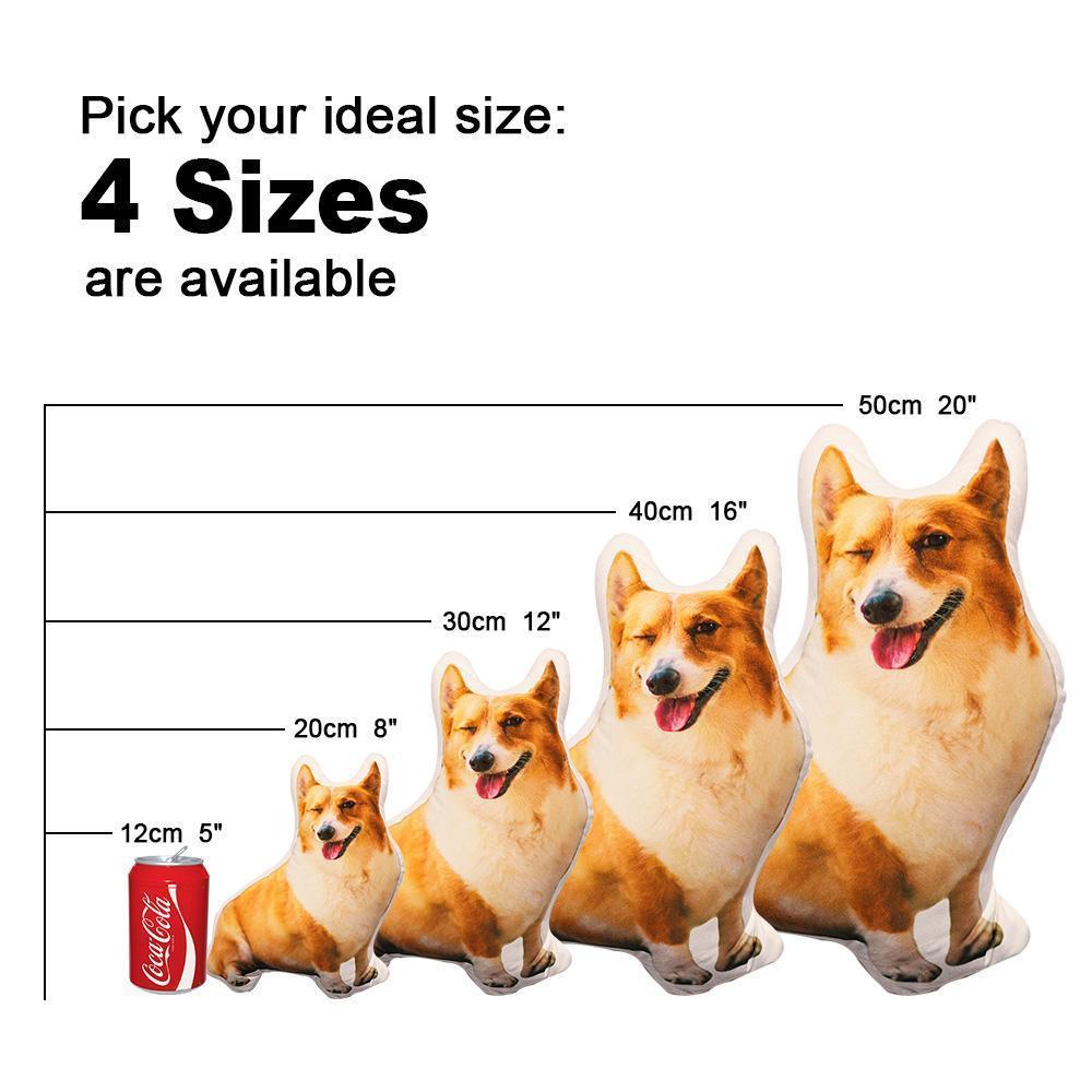 Custom Shaped Photo Pillow | Personalised Portrait & Pet Pillow
