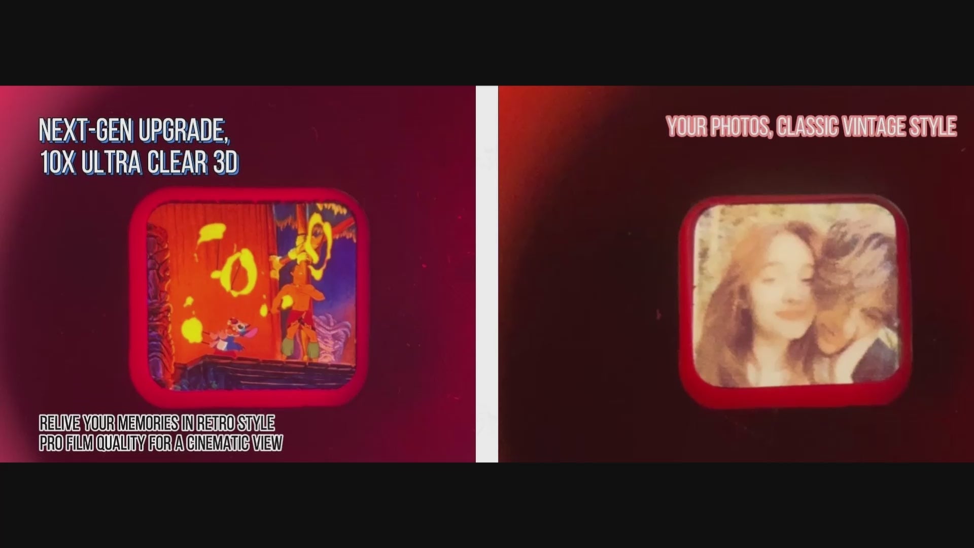 Personalised 3D Viewfinder & Photo Reel - Custom Christmas Gift with Your Photos