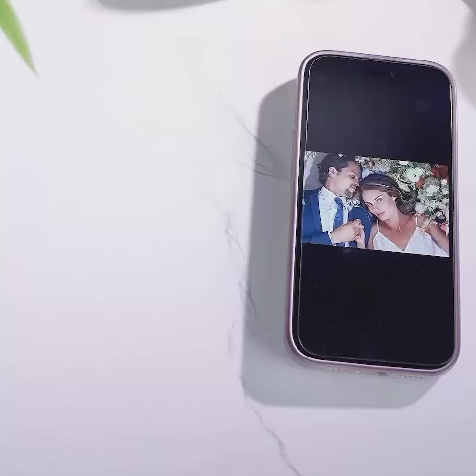 Personalised Photo Music Keychain | Custom Song Gift Without Phone